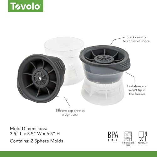 exclusive Tovolo Sphere Ice Molds - Set of Set