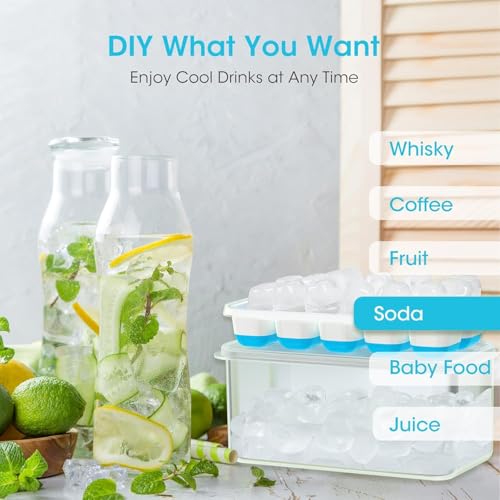 high-quality Ice Cube Tray with Lid and Bin - 4 Collection