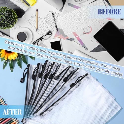 Classic Jetec 32 Pcs Mesh Zipper Bags Toy Storage Kit