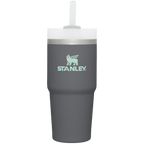Double-Wall Vacuum The Quencher H2.0 Flowstate Tumbler D214X - Double-Wall Vacuum Insulated Travel Tumbler with Straw Detail