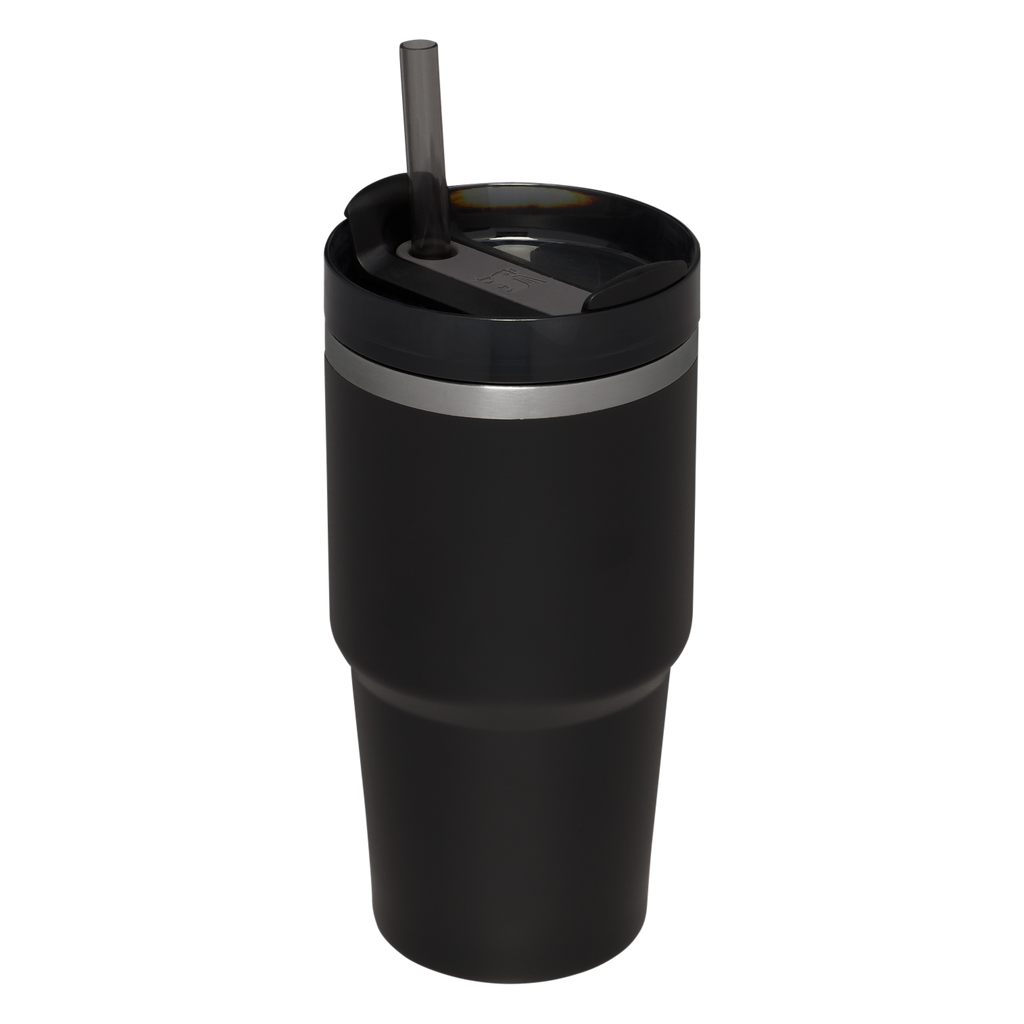 Double-Wall Vacuum The Quencher H2.0 Flowstate Tumbler D030T - Double-Wall Vacuum Insulated Travel Tumbler with Straw Detail