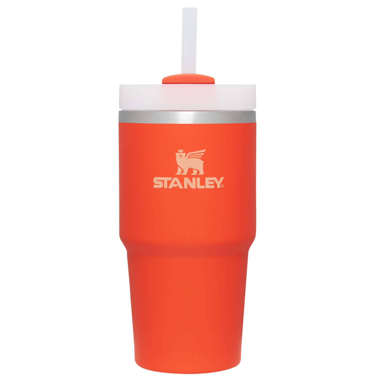 Double-Wall Vacuum The Quencher H2.0 Flowstate Tumbler D030T - Double-Wall Vacuum Insulated Travel Tumbler with Straw - Tigerlily