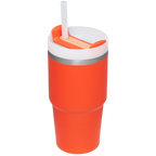 Double-Wall Vacuum The Quencher H2.0 Flowstate Tumbler D030T - Double-Wall Vacuum Insulated Travel Tumbler with Straw Detail