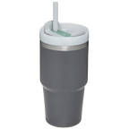 Double-Wall Vacuum The Quencher H2.0 Flowstate Tumbler D030T - Double-Wall Vacuum Insulated Travel Tumbler with Straw Detail