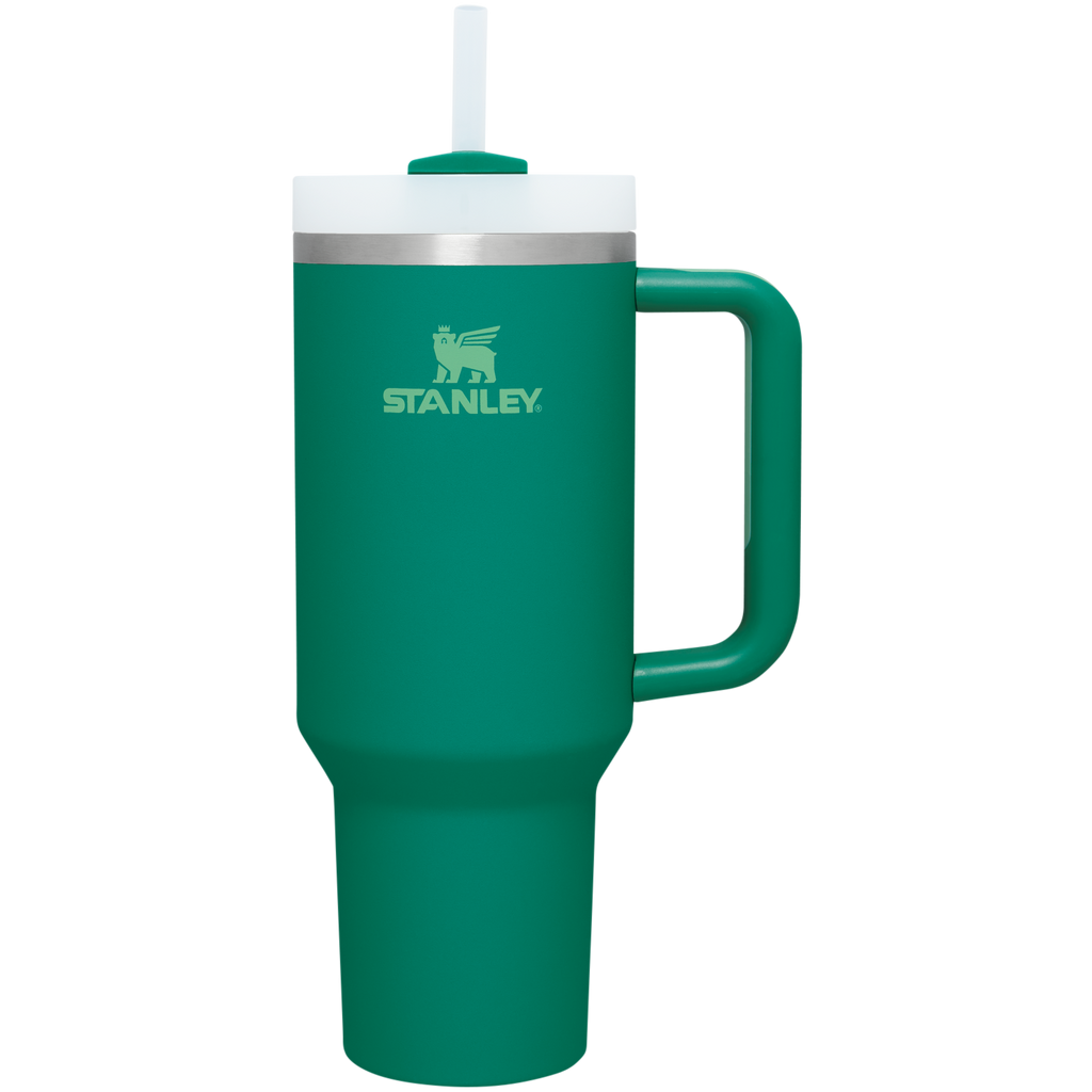 Double-Wall Vacuum The Quencher H2.0 Flowstate Tumbler  | Stanley Create D332L - Double-Wall Vacuum Insulated Travel Tumbler with Straw Detail