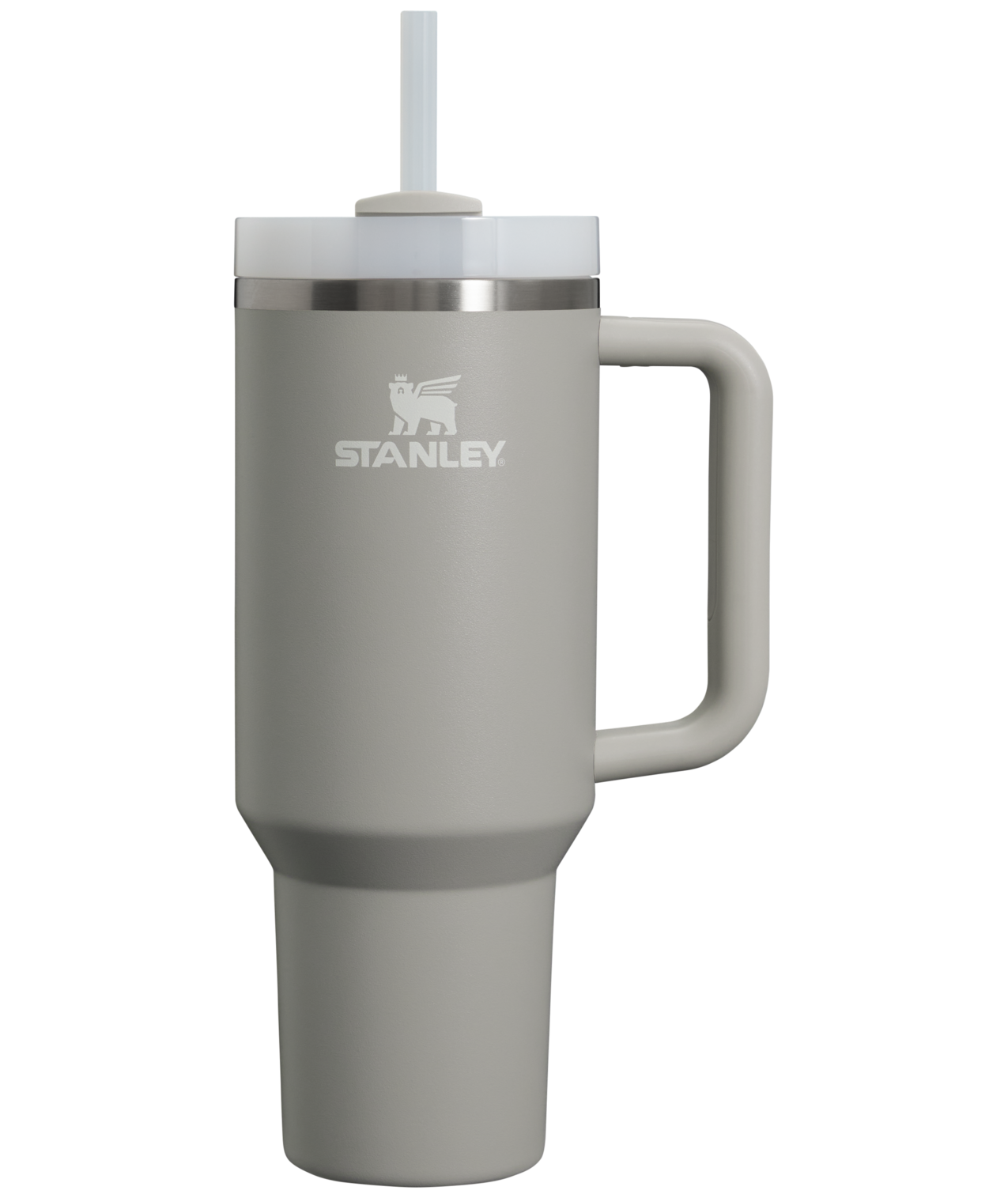 Double-Wall Vacuum The Quencher H2.0 Flowstate Tumbler  | Stanley Create D332L - Double-Wall Vacuum Insulated Travel Tumbler with Straw - Ash