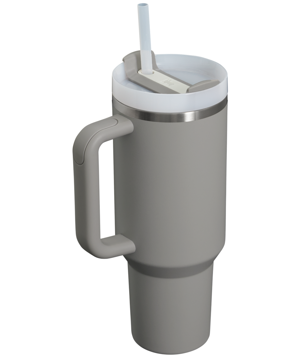 Double-Wall Vacuum The Quencher H2.0 Flowstate Tumbler  | Stanley Create D332L - Double-Wall Vacuum Insulated Travel Tumbler with Straw Detail