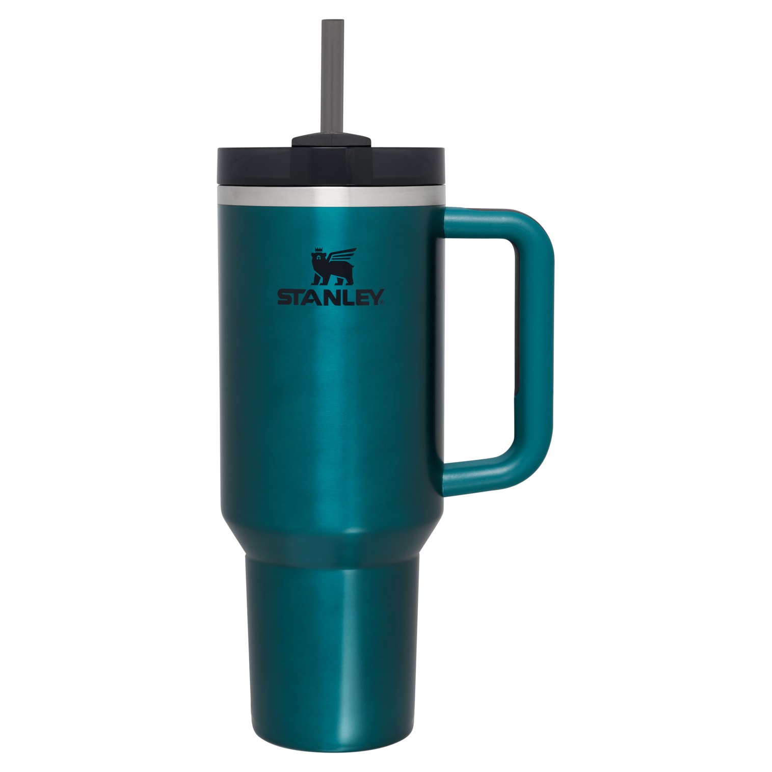 Splash-Resistant FlowState The Quencher H2.0 Flowstate Tumbler D050X - Double-Wall Vacuum Insulated Travel Tumbler with Straw Detail