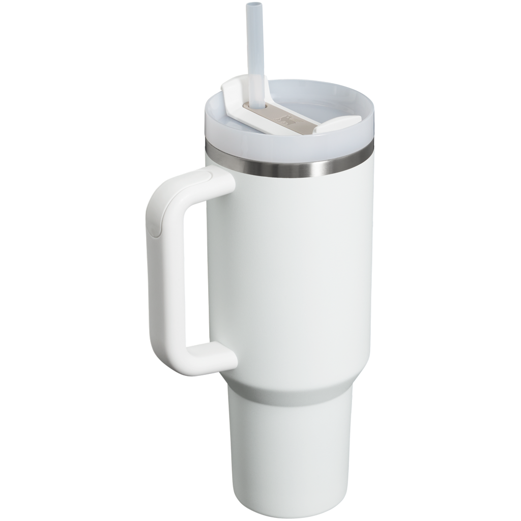 Splash-Resistant FlowState The Quencher H2.0 Flowstate Tumbler D050X - Double-Wall Vacuum Insulated Travel Tumbler with Straw Detail