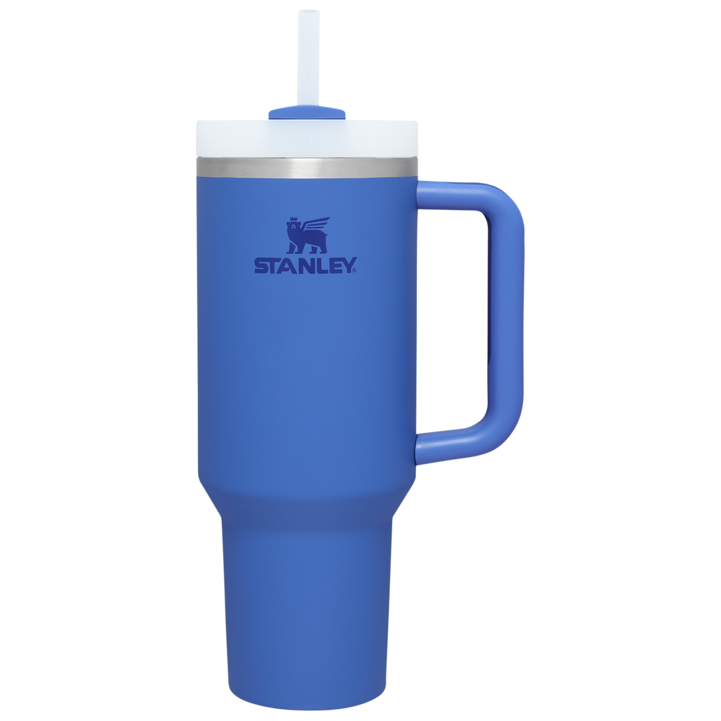 Splash-Resistant FlowState The Quencher H2.0 Flowstate Tumbler D050X - Double-Wall Vacuum Insulated Travel Tumbler with Straw Detail