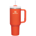 Double-Wall Vacuum The Quencher H2.0 Flowstate Tumbler  | Stanley Create D332L - Double-Wall Vacuum Insulated Travel Tumbler with Straw - Tigerlily