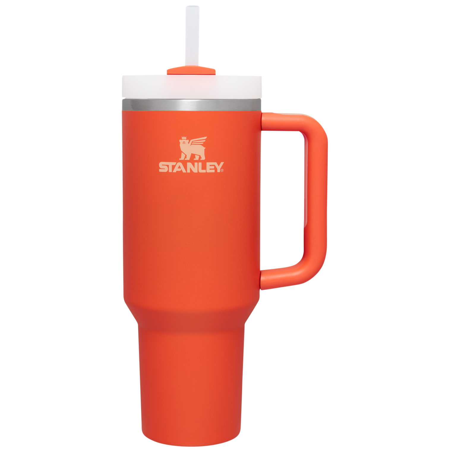 Double-Wall Vacuum The Quencher H2.0 Flowstate Tumbler  | Stanley Create D332L - Double-Wall Vacuum Insulated Travel Tumbler with Straw - Tigerlily