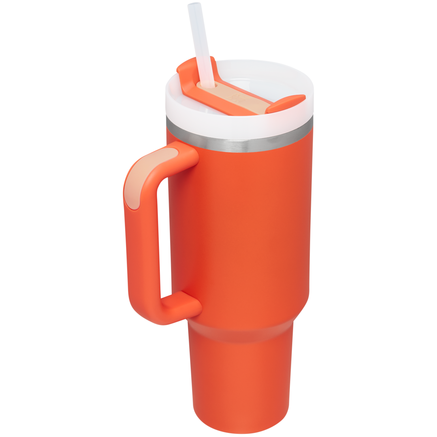 Splash-Resistant FlowState The Quencher H2.0 Flowstate Tumbler D050X - Double-Wall Vacuum Insulated Travel Tumbler with Straw Detail