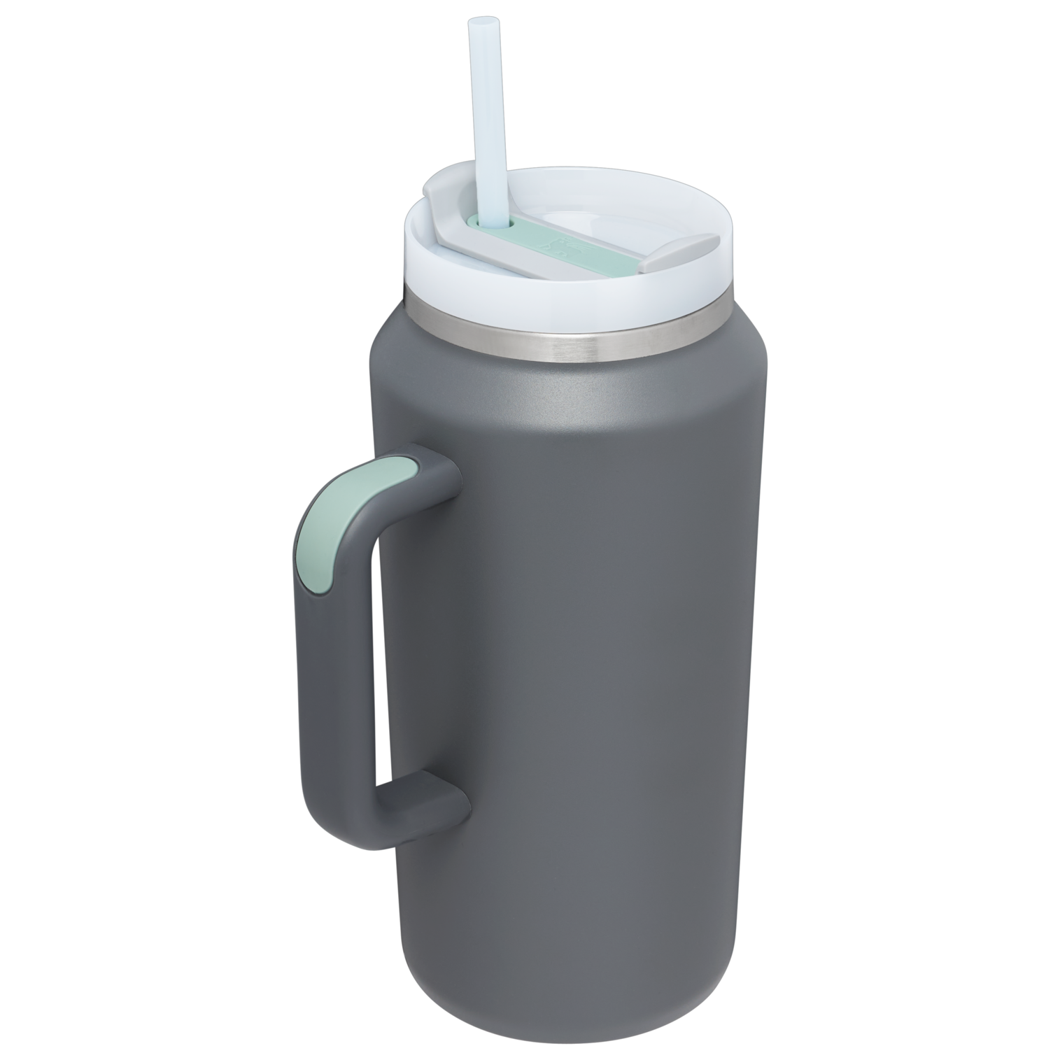 Splash-Resistant FlowState The Quencher H2.0 Flowstate Tumbler D033Q - Double-Wall Vacuum Insulated Travel Tumbler with Straw Detail