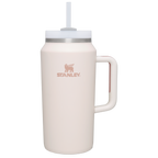 Car-Cup Friendly The Quencher H2.0 Flowstate Tumbler D365U - Premium Stainless Steel Straw Cup for All-Day Hydration - Rose Quartz