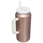 Splash-Resistant FlowState The Quencher H2.0 Flowstate Tumbler D033Q - Double-Wall Vacuum Insulated Travel Tumbler with Straw Detail