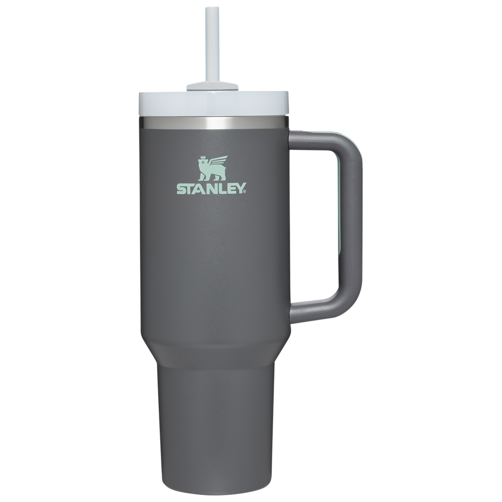 Double-Wall Vacuum The Quencher H2.0 Flowstate Tumbler  | Stanley Create D332L - Double-Wall Vacuum Insulated Travel Tumbler with Straw Detail