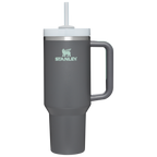 Splash-Resistant FlowState The Quencher H2.0 Flowstate Tumbler D050X - Double-Wall Vacuum Insulated Travel Tumbler with Straw Detail