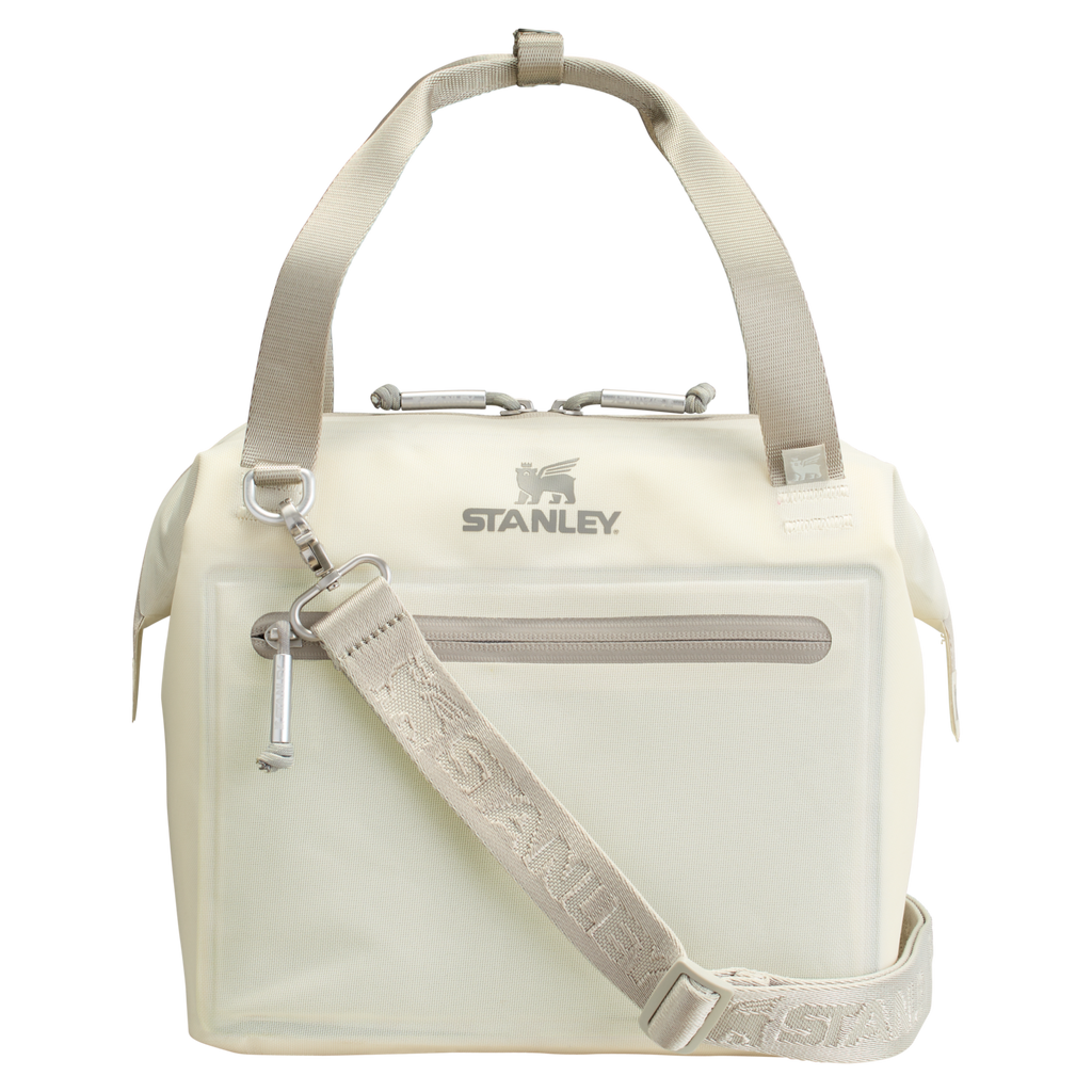 Portable Mini The All Day Julienne Mini Cooler D052R - Julienne Series Portable Picnic Chiller Tote - Cream