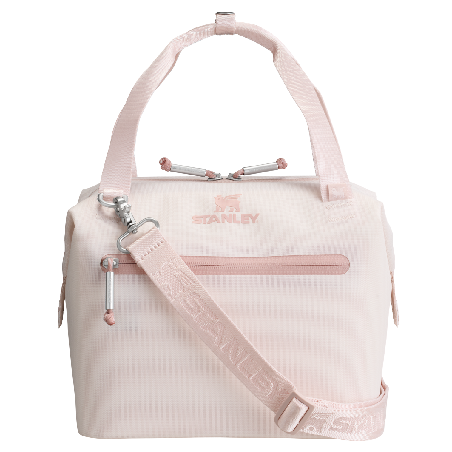 Portable Mini The All Day Julienne Mini Cooler D052R - Julienne Series Portable Picnic Chiller Tote - Rose Quartz