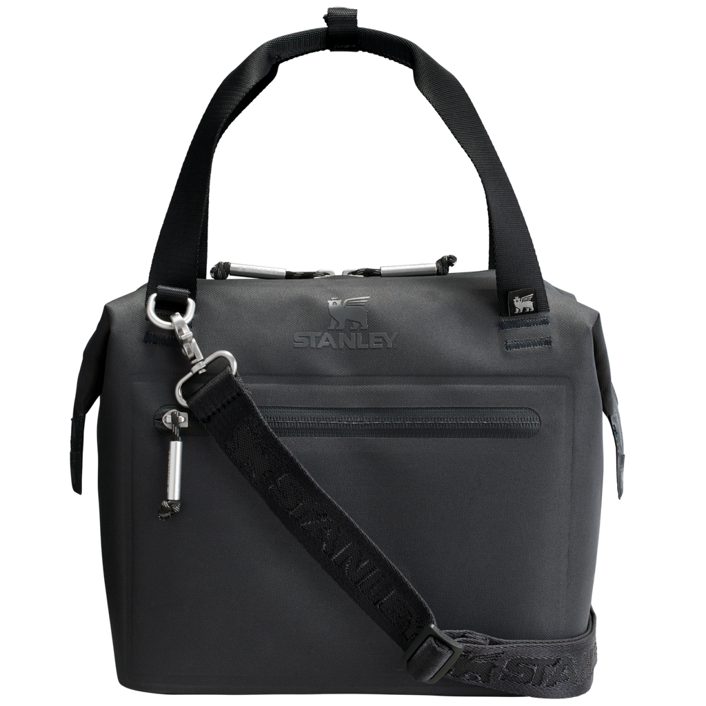 Portable Mini The All Day Julienne Mini Cooler D052R - Julienne Series Portable Picnic Chiller Tote - Black