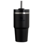 Double-Wall Vacuum The Quencher H2.0 Flowstate Tumbler D030T - Double-Wall Vacuum Insulated Travel Tumbler with Straw - Black 2.0