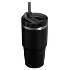 Double-Wall Vacuum The Quencher H2.0 Flowstate Tumbler D030T - Double-Wall Vacuum Insulated Travel Tumbler with Straw Detail