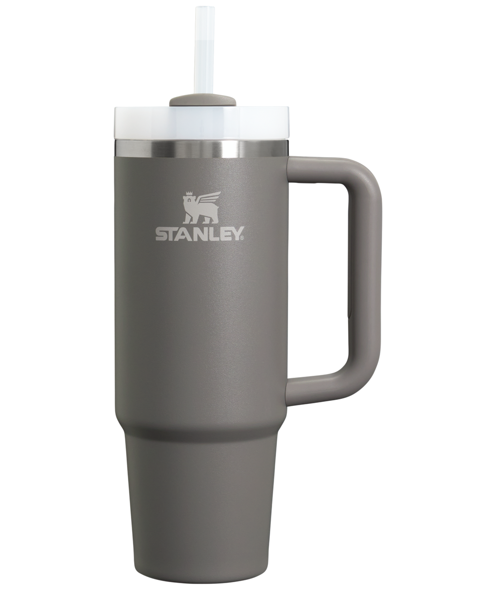 Car-Cup Friendly The Quencher H2.0 Flowstate Tumbler | Stanley Create D331C - FlowState 3-Position Lid Insulated Travel Mug - Stone