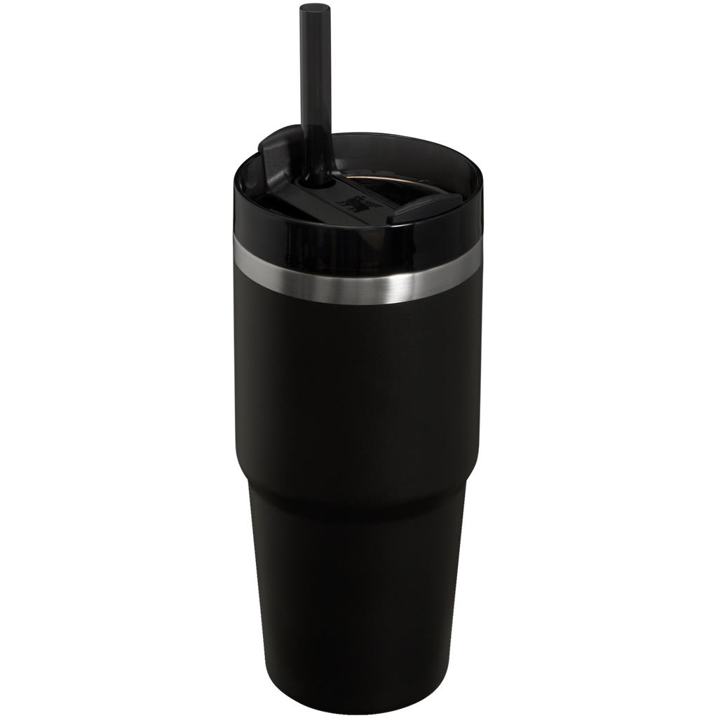Double-Wall Vacuum The Quencher H2.0 Flowstate Tumbler D214X - Double-Wall Vacuum Insulated Travel Tumbler with Straw Detail