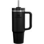 Double-Wall Vacuum The Quencher H2.0 Flowstate Tumbler D051L - Double-Wall Vacuum Insulated Travel Tumbler with Straw - Black 2.0