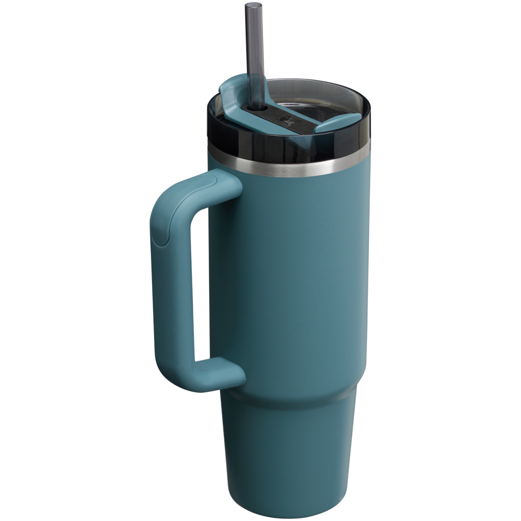 Double-Wall Vacuum The Quencher H2.0 Flowstate Tumbler D051L - Double-Wall Vacuum Insulated Travel Tumbler with Straw Detail