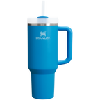 Splash-Resistant FlowState The Quencher H2.0 Flowstate Tumbler D050X - Double-Wall Vacuum Insulated Travel Tumbler with Straw Detail