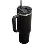 Splash-Resistant FlowState The Quencher H2.0 Flowstate Tumbler D050X - Double-Wall Vacuum Insulated Travel Tumbler with Straw Detail