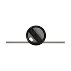 Car-Cup Friendly The Black Chroma Quencher H2.0 Flowstate Tumbler D252B - Premium Stainless Steel Straw Cup for All-Day Hydration Detail