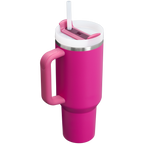 Splash-Resistant FlowState The Quencher H2.0 Flowstate Tumbler D050X - Double-Wall Vacuum Insulated Travel Tumbler with Straw Detail