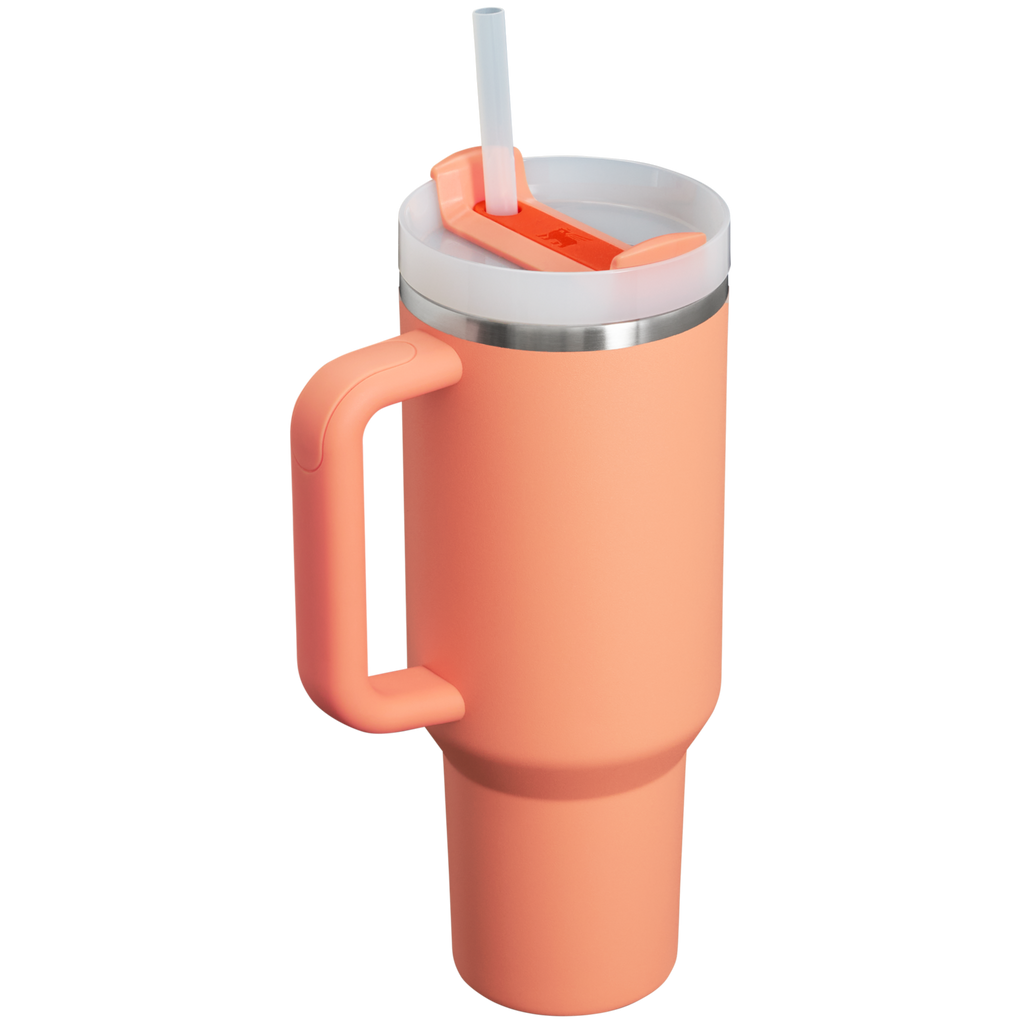 Double-Wall Vacuum The Quencher H2.0 Flowstate Tumbler  | Stanley Create D332L - Double-Wall Vacuum Insulated Travel Tumbler with Straw Detail
