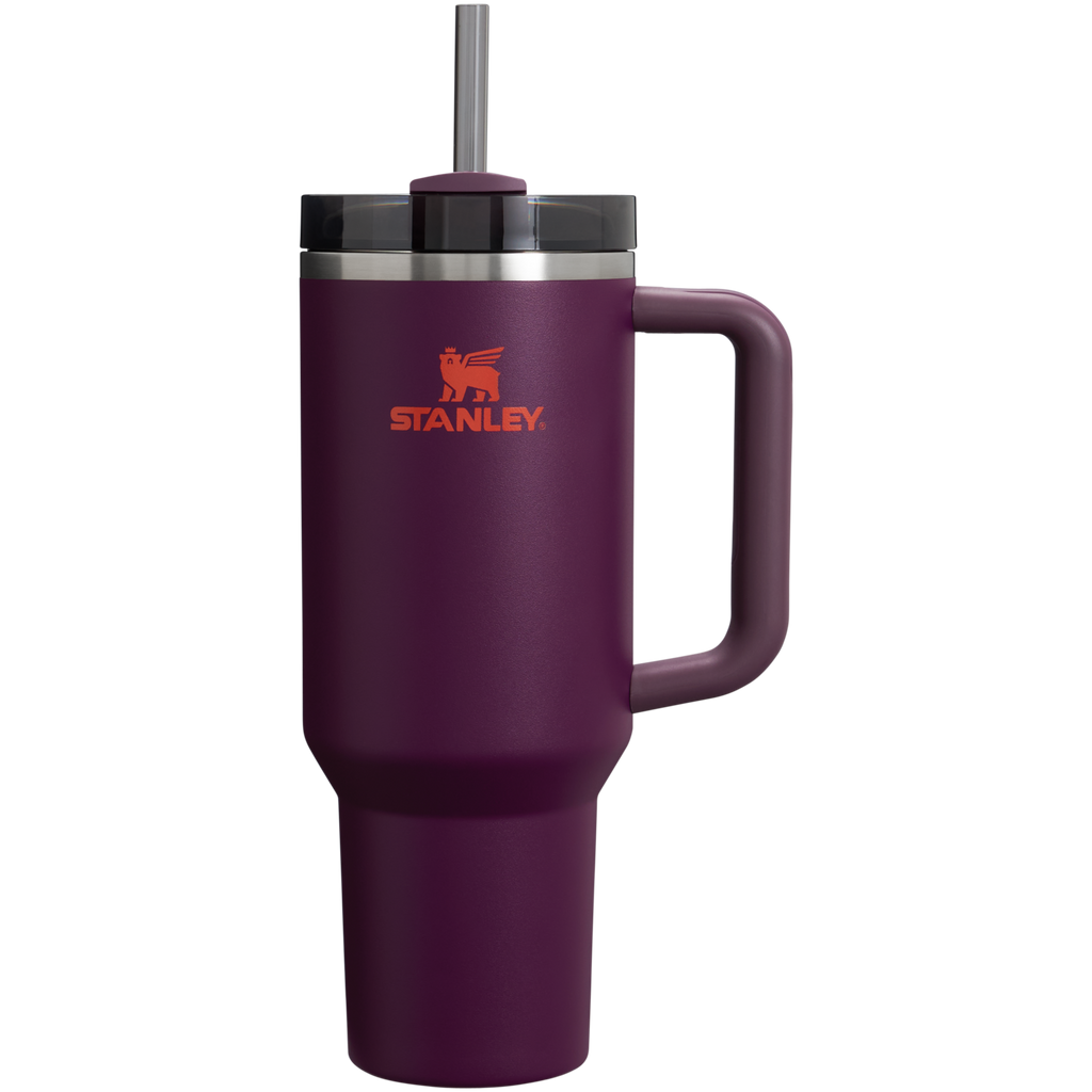 Double-Wall Vacuum The Quencher H2.0 Flowstate Tumbler  | Stanley Create D332L - Double-Wall Vacuum Insulated Travel Tumbler with Straw Detail