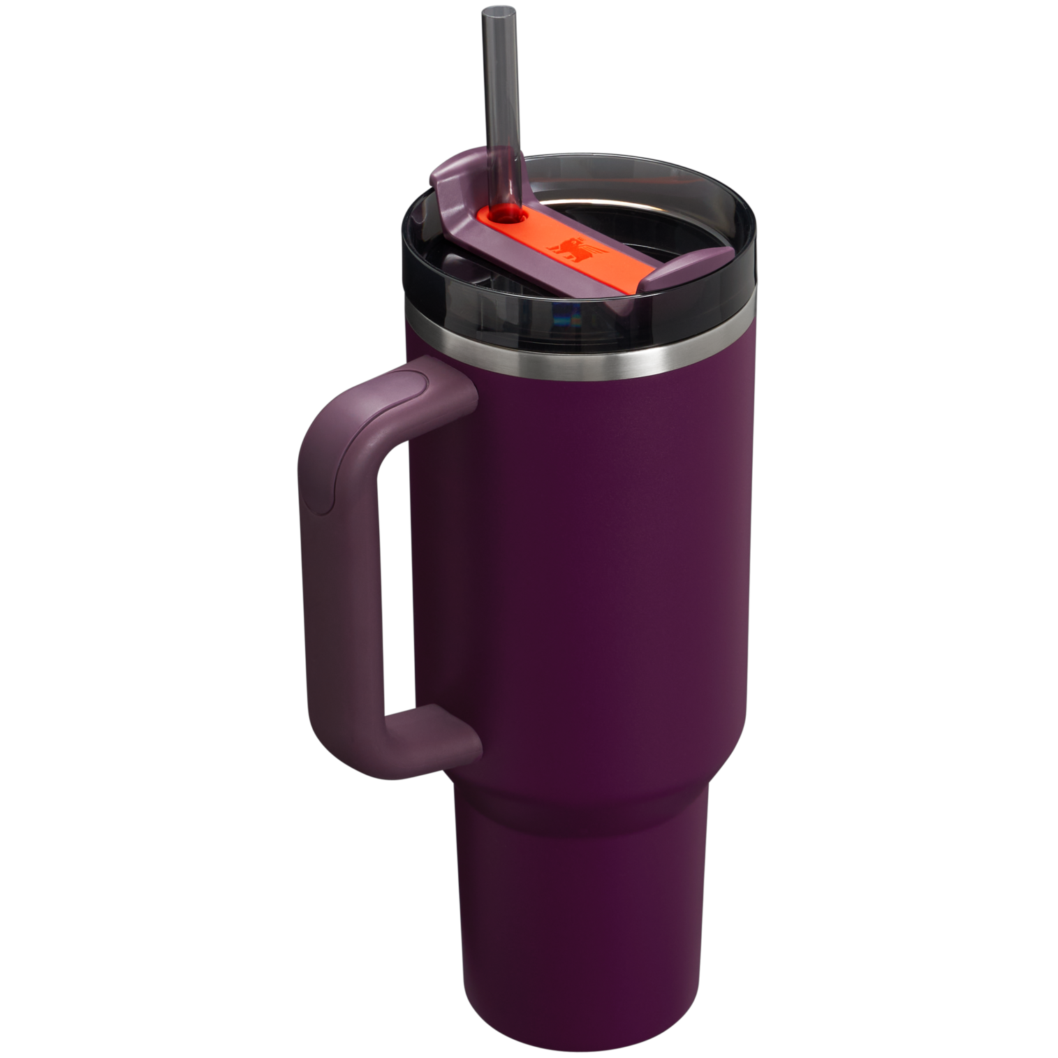 Splash-Resistant FlowState The Quencher H2.0 Flowstate Tumbler D050X - Double-Wall Vacuum Insulated Travel Tumbler with Straw Detail