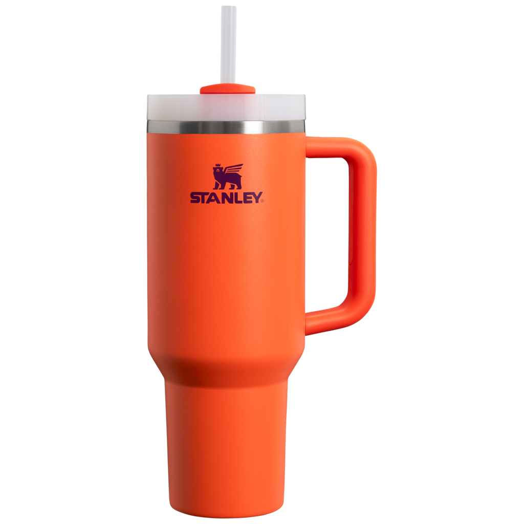 Splash-Resistant FlowState The Quencher H2.0 Flowstate Tumbler D050X - Double-Wall Vacuum Insulated Travel Tumbler with Straw Detail