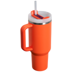 Splash-Resistant FlowState The Quencher H2.0 Flowstate Tumbler D050X - Double-Wall Vacuum Insulated Travel Tumbler with Straw Detail
