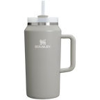 Car-Cup Friendly The Quencher H2.0 Flowstate Tumbler D365U - Premium Stainless Steel Straw Cup for All-Day Hydration - Ash