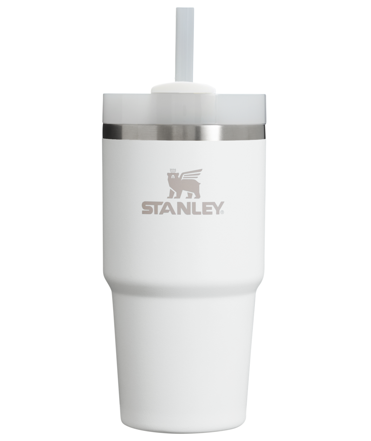 Large Capacity The Quencher H2.0 Flowstate Tumbler | Stanley Create D330L - FlowState 3-Position Lid Insulated Travel Mug - Frost