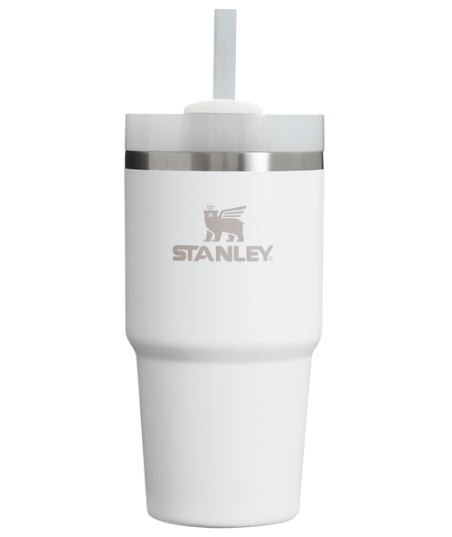 Car-Cup Friendly The Quencher H2.0 Flowstate Tumbler  | Stanley Create D329E - 40oz Large Capacity Car-Cup Friendly Quencher - Frost