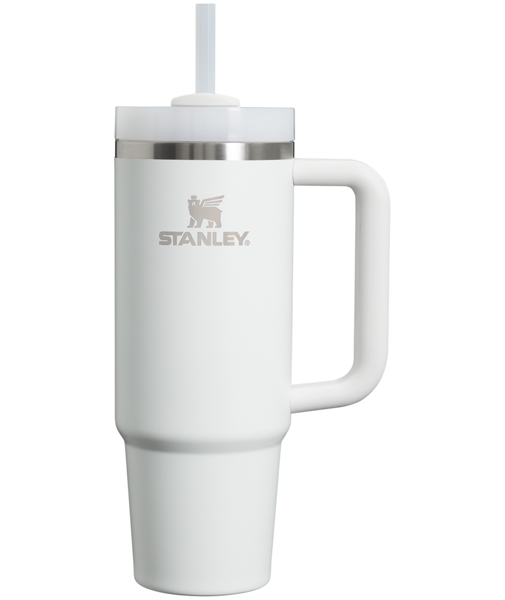 Car-Cup Friendly The Quencher H2.0 Flowstate Tumbler | Stanley Create D331C - FlowState 3-Position Lid Insulated Travel Mug - Frost