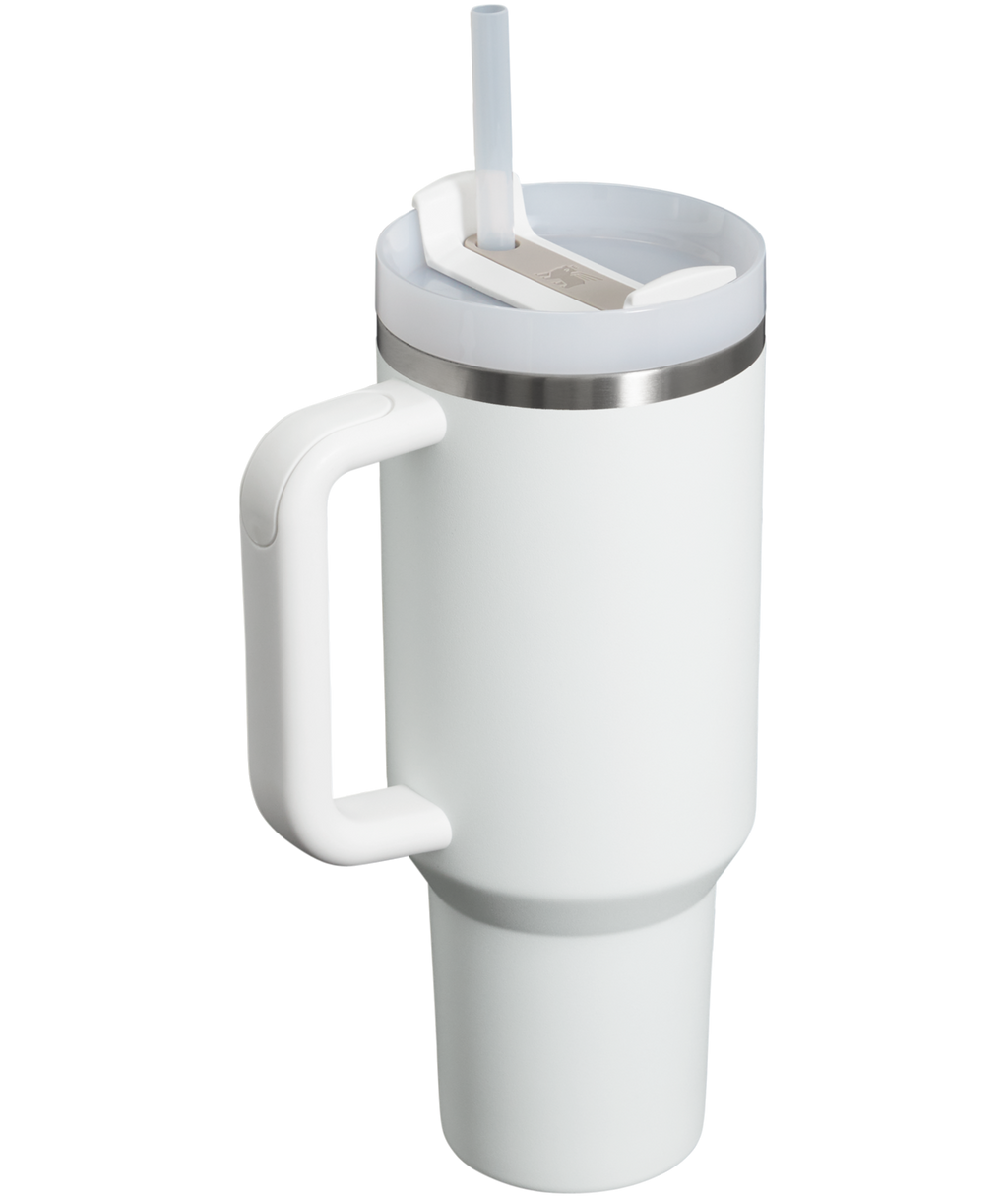 Double-Wall Vacuum The Quencher H2.0 Flowstate Tumbler  | Stanley Create D332L - Double-Wall Vacuum Insulated Travel Tumbler with Straw Detail