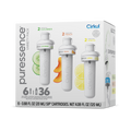 Sugar-Free Puressence 6-Pack Variety Pack 3T3F - Sugar-Free Fruit Flavor Cartridge Refill - Default Title
