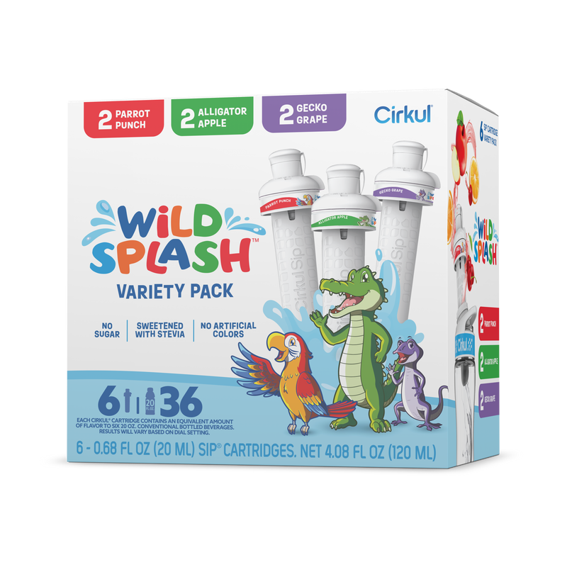 Refreshing Electrolyte Wild Splash 6-Pack Variety Pack 2TB7 - Vitamin-Infused Natural Refreshing Flavor Core - Default Title