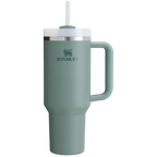 Splash-Resistant FlowState The Quencher H2.0 Flowstate Tumbler D050X - Double-Wall Vacuum Insulated Travel Tumbler with Straw Detail