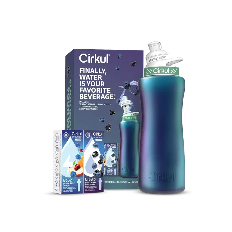 Deliciously Squishy 32oz. Chameleon Stainless Steel Bottle Starter Kit 95KR - Deliciously Soft Cupcake Sensory Glob - Default Title