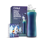 Deliciously Squishy 32oz. Chameleon Stainless Steel Bottle Starter Kit 95KR - Deliciously Soft Cupcake Sensory Glob Detail
